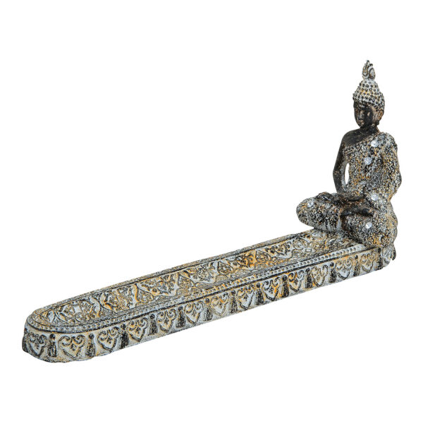 Porta varillas de incienso buda poly 25x6x11 cm