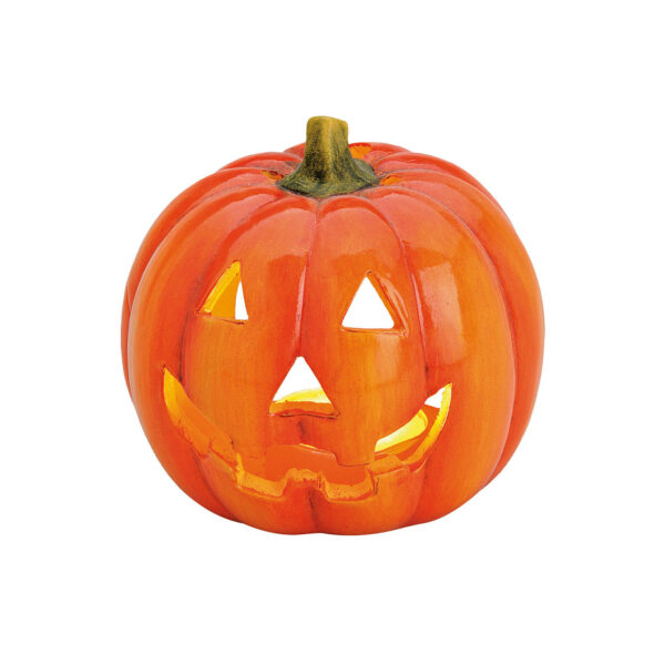 Calabaza de arcilla para hacer faroles de viento de 10 x 12 cm
