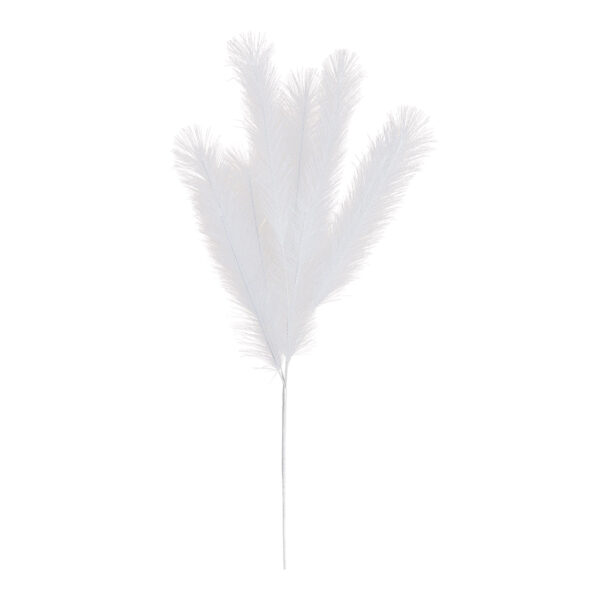 Hierba de la pampa de plástico blanca (altura) 91 cm