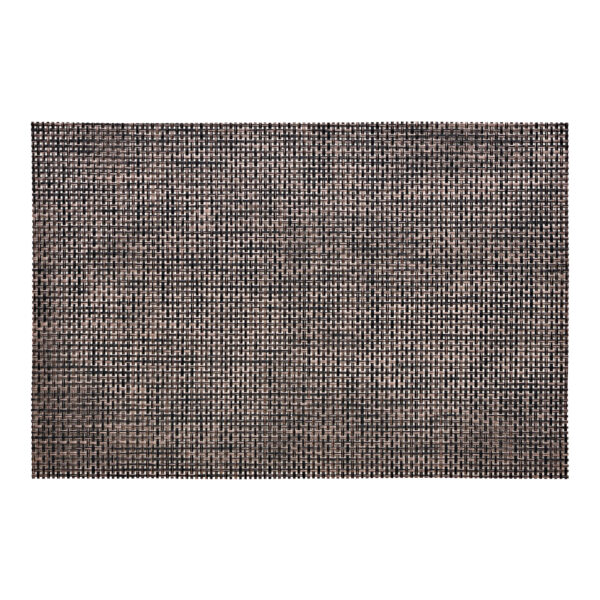 Mantel individual de plástico marrón cobre oscuro (An./Al.) 45x30cm