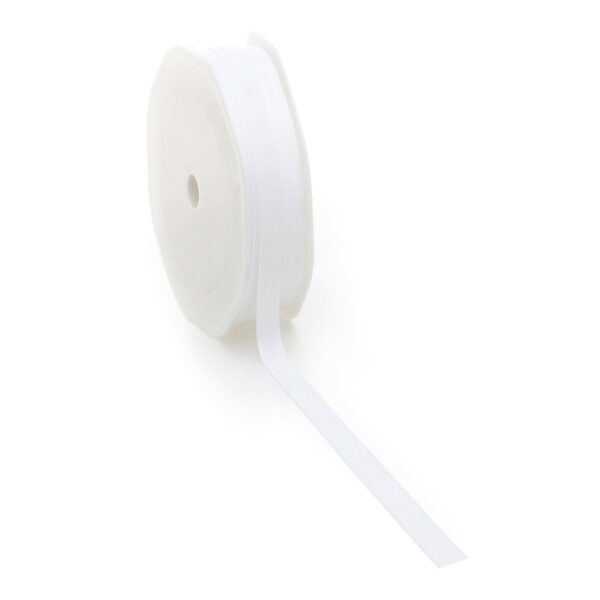 Cinta de embalaje TEXTURA wo/e 20m x 6mm, blanca, 100% poliéster, 2015.2006.00