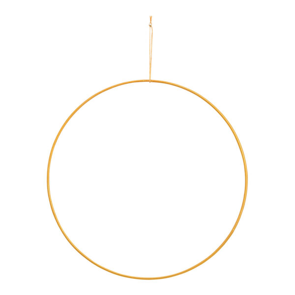 Para colgar aro de metal dorado Ø25cm