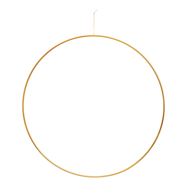 Para colgar aro de metal dorado Ø50cm