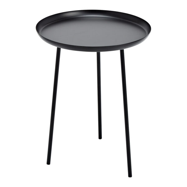 Mesa de metal negra (An./Al./Pr.) 36x47x36cm