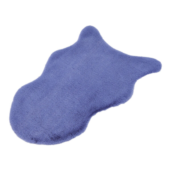 Piel sintética de poliéster color morado (ancho/alto) 90 x 60 cm