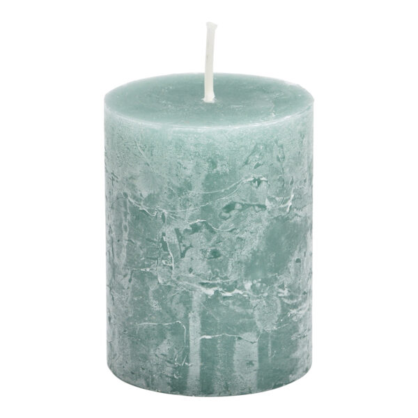 Vela 6,8x9x6,8cm cera eucalipto verde