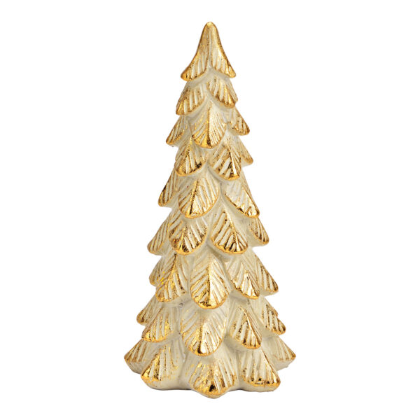 Abeto de poly champagne (An./Al./Pr.) 6x15x6cm