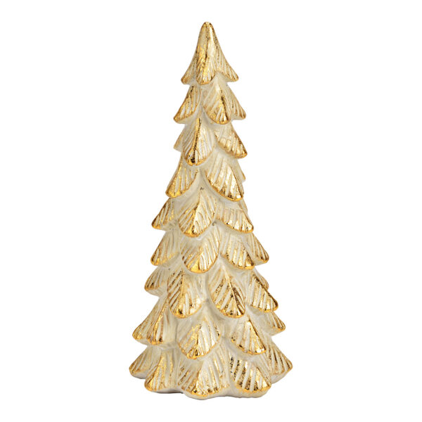 Abeto de poly champagne (An./Al./Pr.) 8x20x8cm