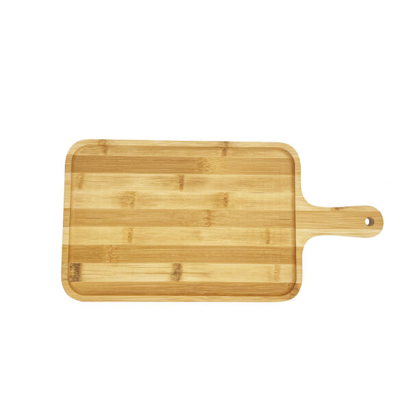 Tabla de servir de bambú natural (An./Al./Pr.) 36x1x18cm