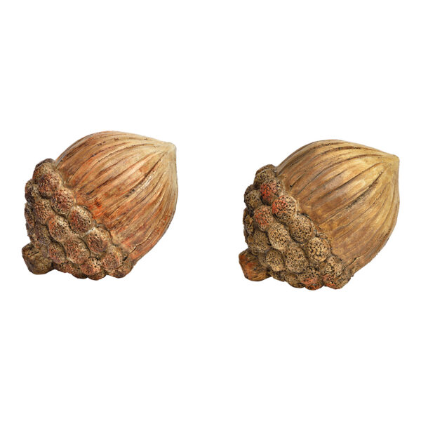 Bellota de poli natural, 2 surtido, (An./Al./Pr.) 10 x 11 x 9 cm