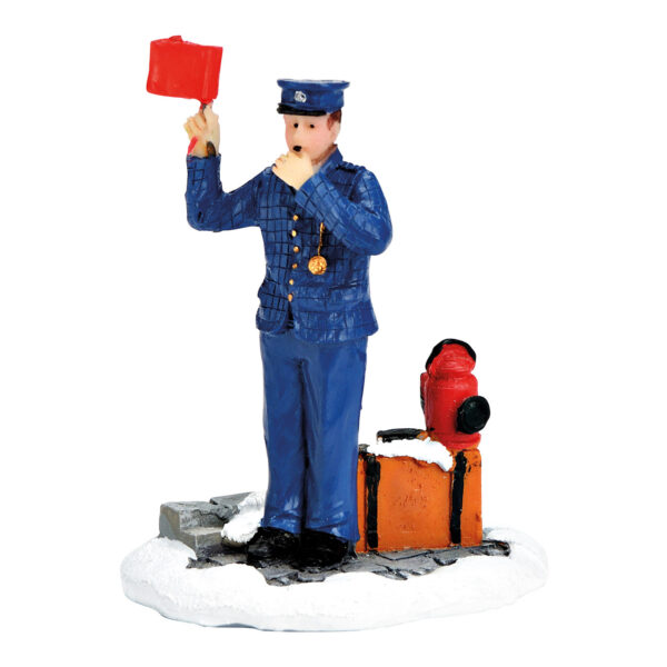 Conductor en miniatura fabricado en policolor (An./Al./Pr.) 6x7x4cm