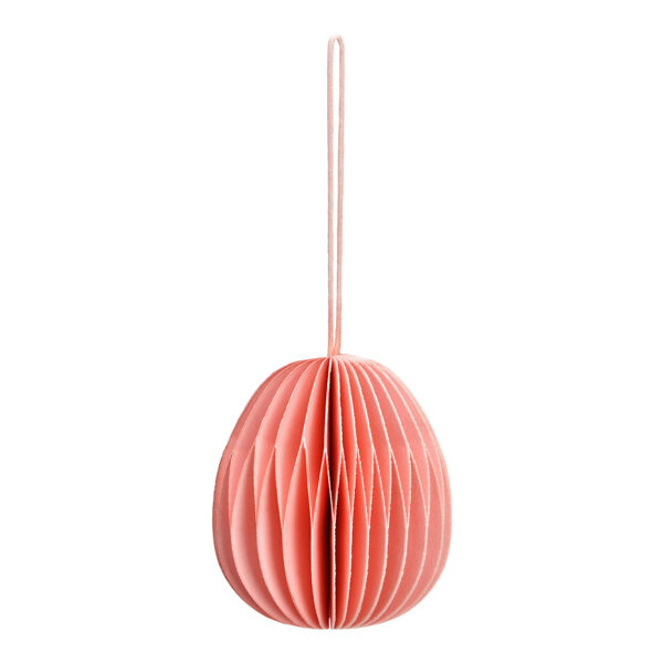 Para colgar nido de abeja para huevos de Pascua de papel/cartón de color rosa (An./Al./Pr.) 6x6x6cm