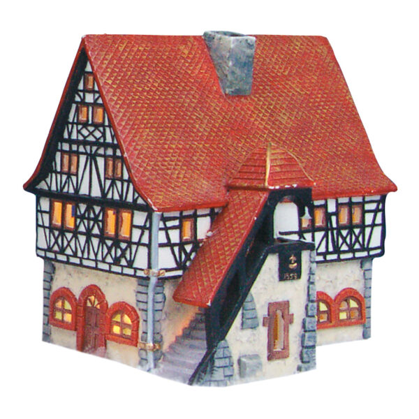 Faro de porcelana, 12x16x16cm