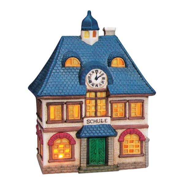 Faro de porcelana, 12x10x18cm