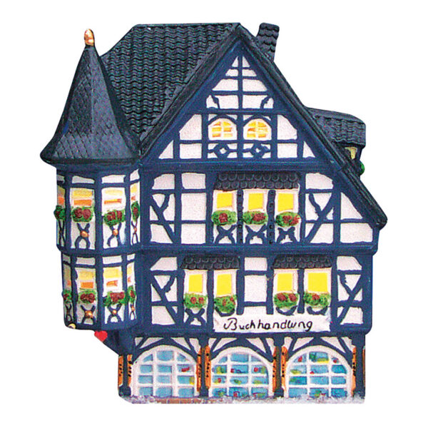 Faro de porcelana, 14x11x18cm