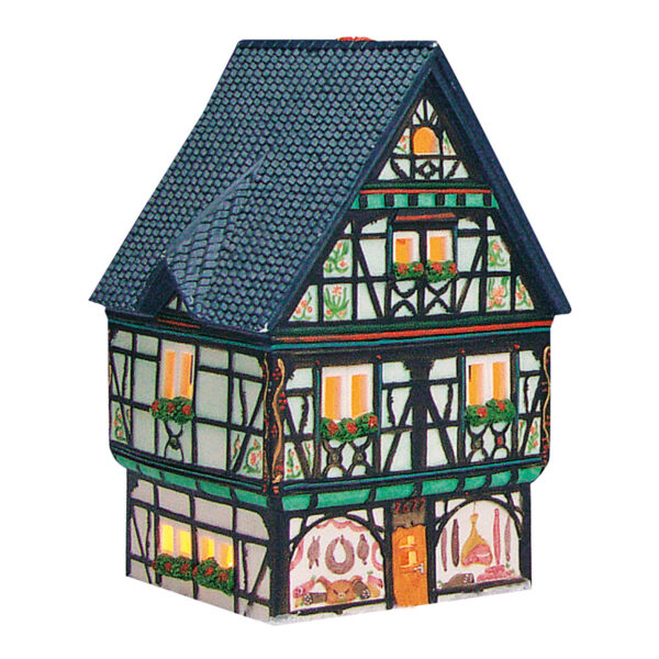 Faro de porcelana, 10x10x1 9cm