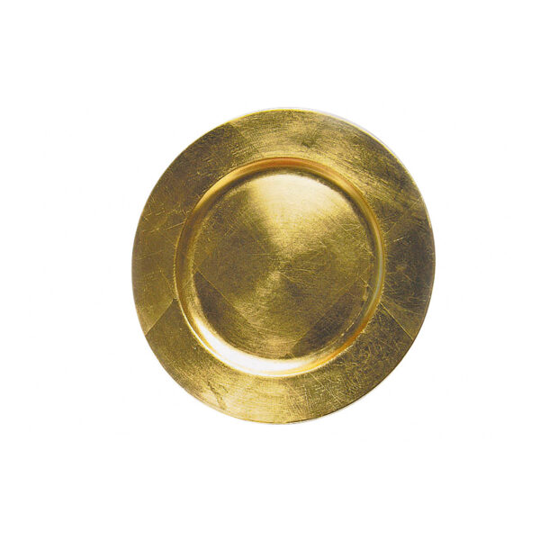 Plato llano decorativo sintético de 33 cm
