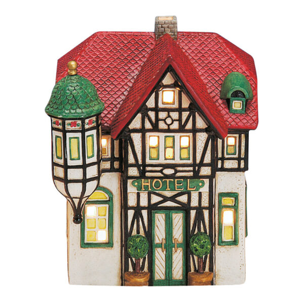 Faro de porcelana, 15x12x19cm